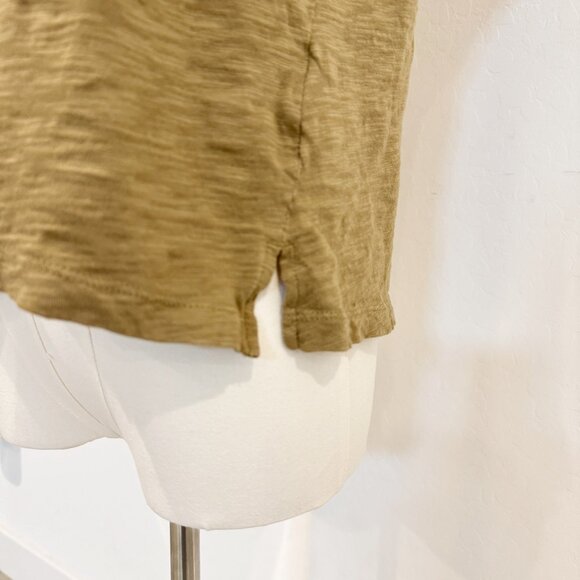 Madewell 100% Cotton Slub Crewneck Muscle Tee Blouse Top Boho Shirt Casual Large - Picture 4 of 7